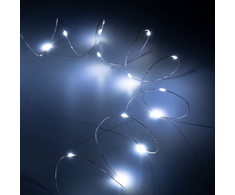 Rebel Šviesos lempos - 20 mini LED - šaltai balta