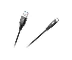 REBEL USB - USB-C kabelis 0.5m Juodas