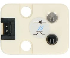 Reflective IR - infraraudonųjų spindulių imtuvas su lyginamuoju LM393 - Įrenginio išplėtimo modulis - M5Stack U175