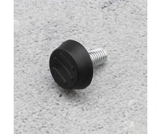 Oem Reguliuojama kojelė baldams - M8 22x18mm - juoda - baldų kojelė su poveržle