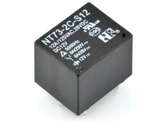 Oem Relė NT73-2C-S12 - 12V ritė, 2x 12A/125VAC kontaktai