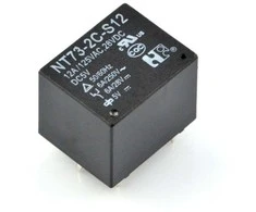 Oem Relė NT73-2C-S12 - 5V ritė, 2 x 12A/125VAC kontaktai