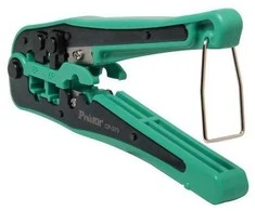 Replės RJ45, RJ22, RJ12, RJ11 jungčių užspaudimui 160mm, CP-373 Pro'sKit