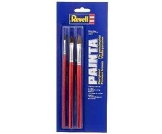 Revell Painta plokščių teptukų rinkinys