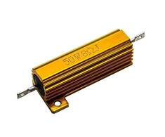 Oem Rezistorius 50W - 8Ohm - aliuminio korpuse - RX24 50W 8R
