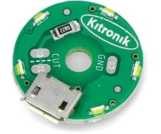 RGB LED juosta 5xUSB 5V LED - apvali - Kitronik 35167