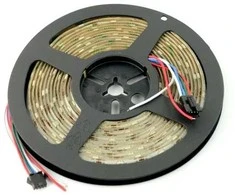 Oem RGB LED juosta WS2813 - skaitmeninė, adresuota - IP65 60LED/m, 18W/m, 5V - 5m