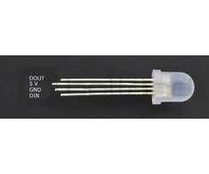 Oem RGB LED WS2811 8mm adresavimas - 10 vnt