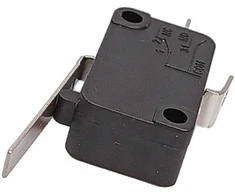 Ribinis jungiklis KW7 NO - 230VAC - su 28 mm svirtimi - Mikrojungiklis