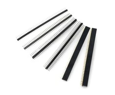 Rinkinys auksinių kaiščių 2.54mm rastro justPi - mini
