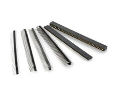 Rinkinys auksinių kaiščių 2.54mm rastro justPi - mini