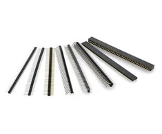 Rinkinys auksinių kaiščių, rastras 2.54mm justPi - maxi