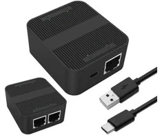 Oem RJ45 tinklo kabelio skirstytuvas – nuo 1 lizdo iki 2 RJ-45 lizdų