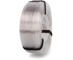 Rosa3D PETG standartinio HS pluošto papildymas, 1.75 mm, 1kg – skaidrus.