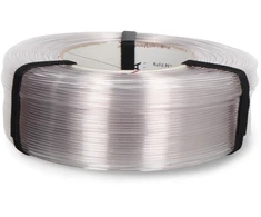 Rosa3D PETG standartinio HS pluošto papildymas, 1.75 mm, 1kg – skaidrus.