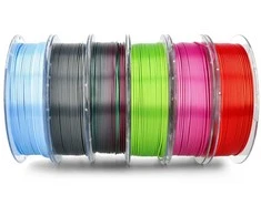 Plastiko rinkinys Rosa3D PLA - 1.75mm - 6x350g - Multicolour Silk