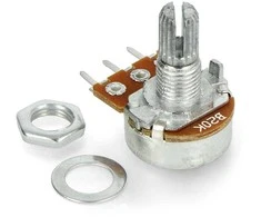 Oem Rotacinis potenciometras 20kOhm tiesinis 1/5W B20K - 5 vnt