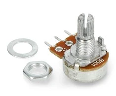 Oem Rotacinis potenciometras 501Ohm tiesinis 1/5W B0.5K/B501 - 5 vnt