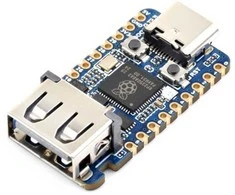 RP2350-USB-A - Mini kūrimo plokštė su RP2350A mikrovaldikliu - Waveshare 30274