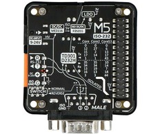 RS232 13.2 modulis – RS232 ryšio modulis – DB9 jungtis – M5 M5Stack131