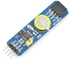 RTC PCF8563 I2C, realaus laiko laikrodis + baterija, Waveshare 3707