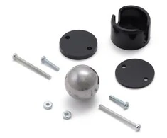 Rutulinis ratukas 3/4", metalinis, Pololu 955