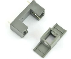 Oem Saugiklio jungtis su apsauginiu dangteliu PTF-78 5x20mm - pilka - 5 vnt