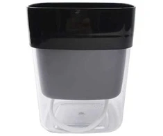 Oem Savaime laistantis gėlių vazonas - 10.2 cm - Baltas - Automatinis augalų laistymas