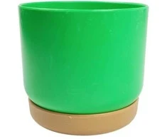 Oem Savaime laistantis gėlių vazonas – 14.5 cm – baltas – su