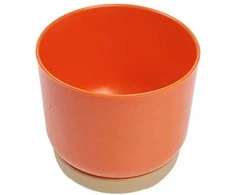 Oem Savaime laistantis gėlių vazonas – 14.5 cm – baltas – su