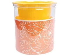 Oem Savaime laistantis gėlių vazonas – 14.5 cm – baltas – su