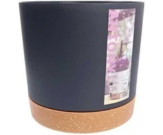 Oem Savaime laistantis gėlių vazonas – 14.5 cm – baltas – su