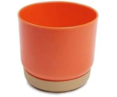 Oem Savaime laistantis gėlių vazonas – 14.5 cm – baltas – su
