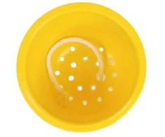 Oem Savaime laistantis vazonas – 14.5 cm – baltas – su laistymo sistema
