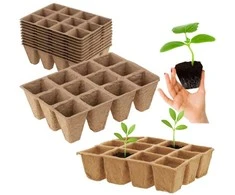 Oem Savaime laistomas vazonas - 14.5 cm - baltas - su laistymo sistema