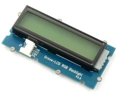Seeed Studio Grove, 2x16 simbolių LCD ekranas su RGB apšvietimu
