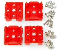 Seeed Studio Grove, Raudona Wrapper, blokai moduliams 1x1, 4vnt
