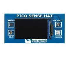 Sense HAT - HAT su aplinkos jutikliais, skirtas Raspberry Pi Pico - SB Components SKU22366