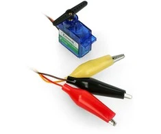 Servo - micro - 180 laipsnių - krokodilo jungtys - Kitronik 25105