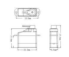 Oem Servo PowerHD HD-1370A - micro