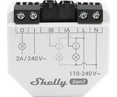 Shelly EM Gen3 elektros sąnaudų matavimo modulis (Wifi, Bluetooth)