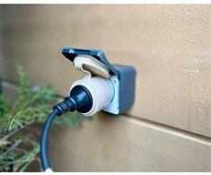 Shelly Plug S Gen3 lauko išmanusis kištukas Mocha