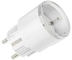 Shelly Plug S MTR Gen3 išmanusis lizdas - baltas