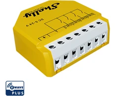 Shelly Qubino Wave i4 DC – keturių įėjimų Z-Wave™ valdiklis.