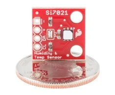 Si7021 skaitmeninis temperatūros ir dregmės jutiklis I2C - SparkFun