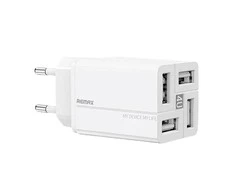 Sieninis įkroviklis Remax RP-U43 4x USB 3.4A - Baltas