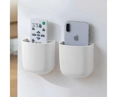 Oem Sieninis laikiklis telefonui - baltas - Stovas išmaniajam telefonui - nuotolinio valdymo pultas - smulkūs daiktai