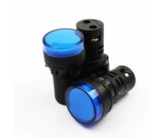 Oem Signalinė lemputė AD16-22DS 22mm 230VAC - mėlyna