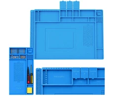 Silikoninis litavimo kilimėlis - TE-509 - 200x300mm - Remonto pagalvėlė