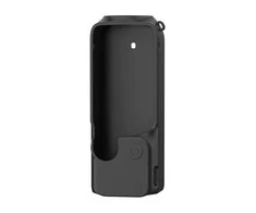 Silikono dangtelio dėklo rinkinys su dirželiu PULUZ, skirtas DJI OSMO Pocket 3 (juodas)